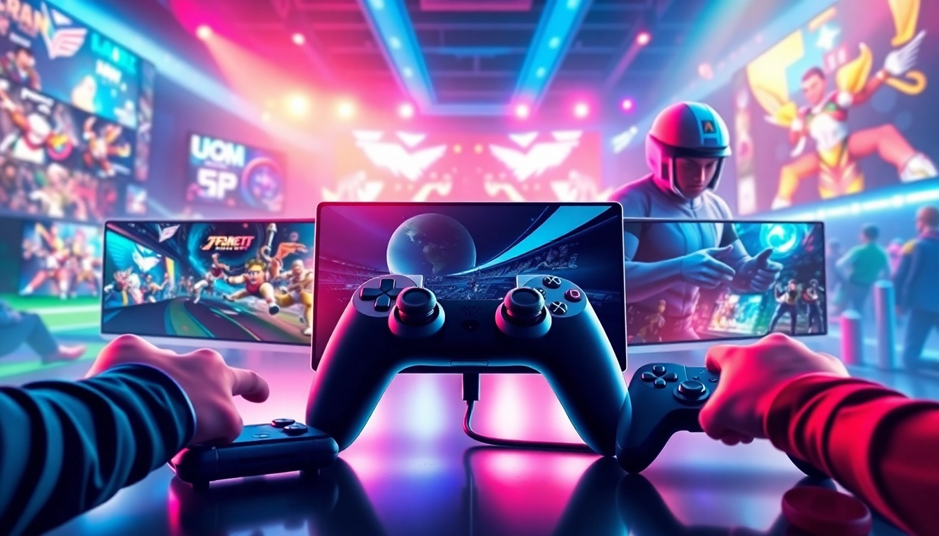 Engage with the 51 game platform and discover multiple e-sport options on a vibrant gaming interface.